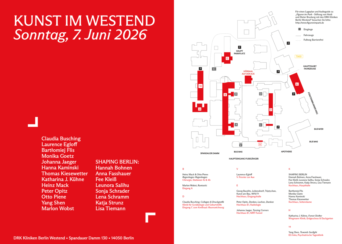 Flyer und Lageplan